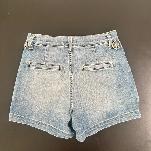 Nili Lotan Livie Denim Jean Shorts 26 - Picture 14 of 16